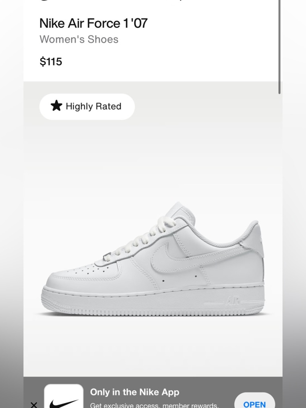 Nike Air Force 1 '07